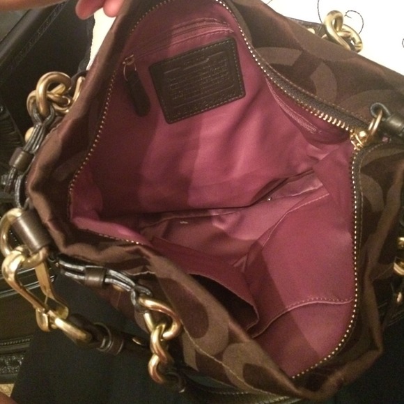 Coach Bags Authentic Brown Coach Purse Poshmark