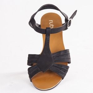 Cotton On black sandals size 38
