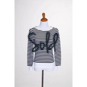 🚫Sold🚫H&M sailor long sleeve top size M