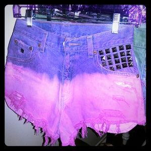 002 Studded Shorts