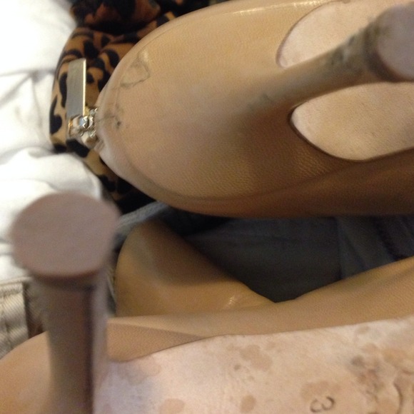 Jimmy choo nude leather boots - Picture 3 of 3