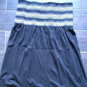 🚫🚫SOLD Old Navy Size M Strapless Cotton Dress