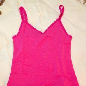 Lace cotton tank top size S.High quality material