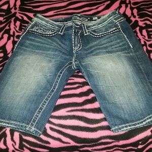 Miss Me bermuda shorts