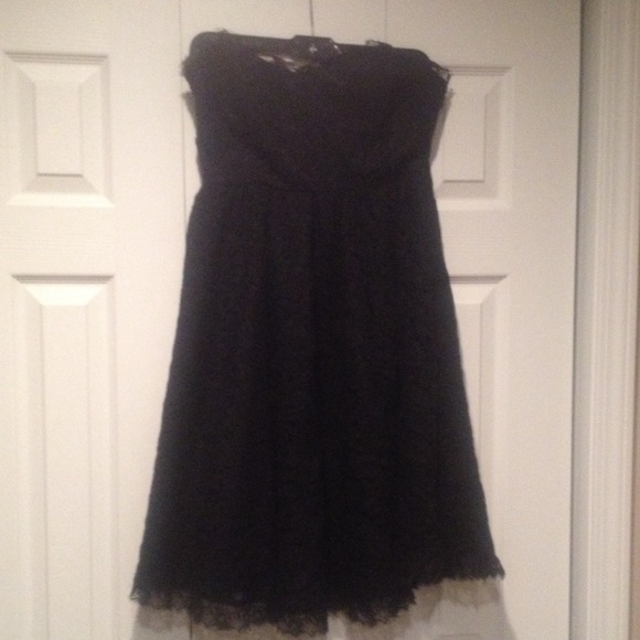 To the max black strapless dress - Picture 1 of 4