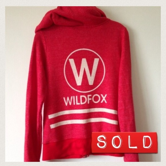 ISO wildfox red hoodie Small or XS