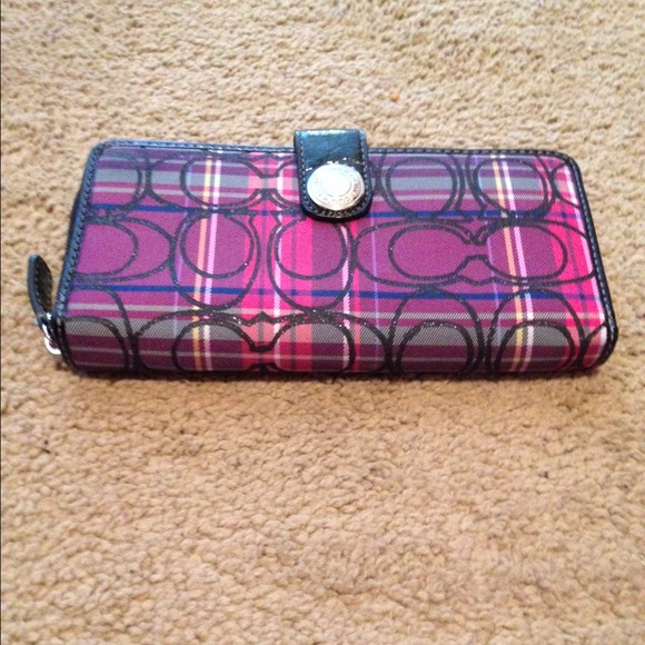 Authentic coach wallet