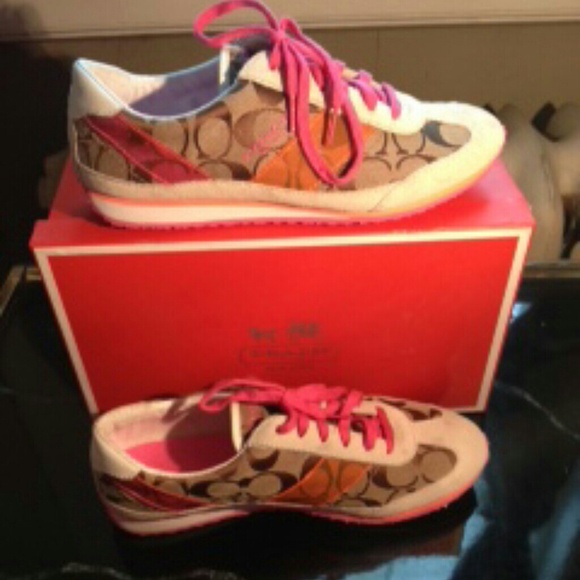 Coach Boots - COACH SNEAKERS  RESERVED FOR SUSAN