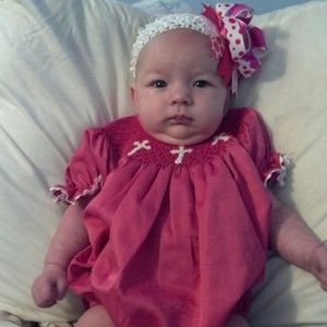 CLOSING. REDUCED.SALE 3 month smocked bubble