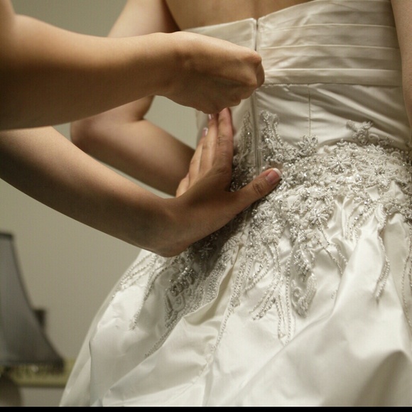 Monique Lhuillier wedding dress - Picture 4 of 8