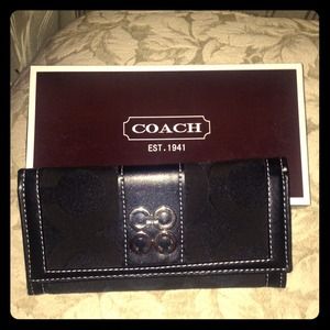 Black Coach Wallet