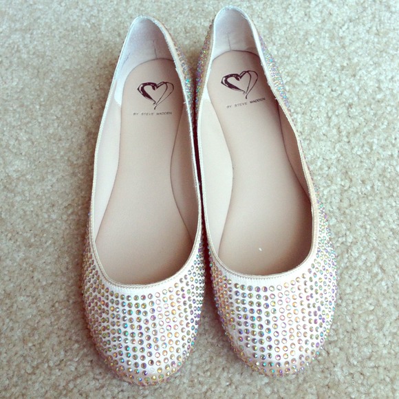 steve madden bling flats