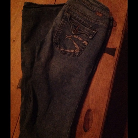 Dark denim