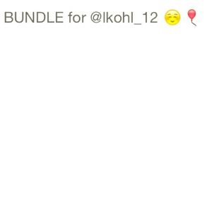 BUNDLE 🎈🎉🎉🎁