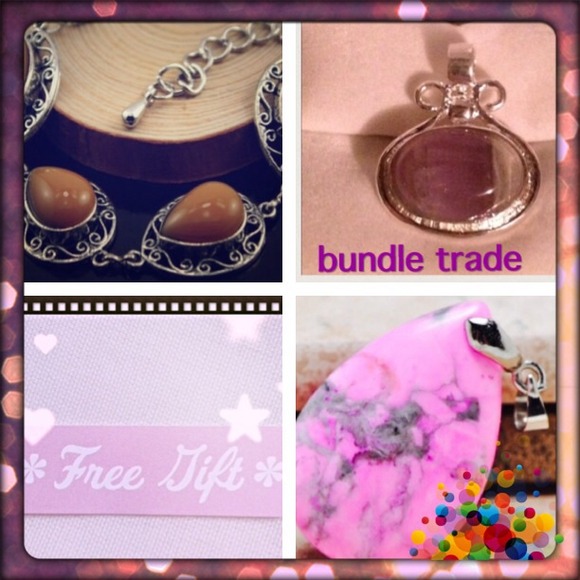 📦TRADE BUNDLE 2x pendants, bracelet & free gift📦