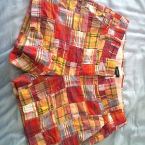JCREW Plaid Shorts