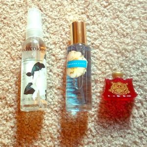 3 different perfumes.