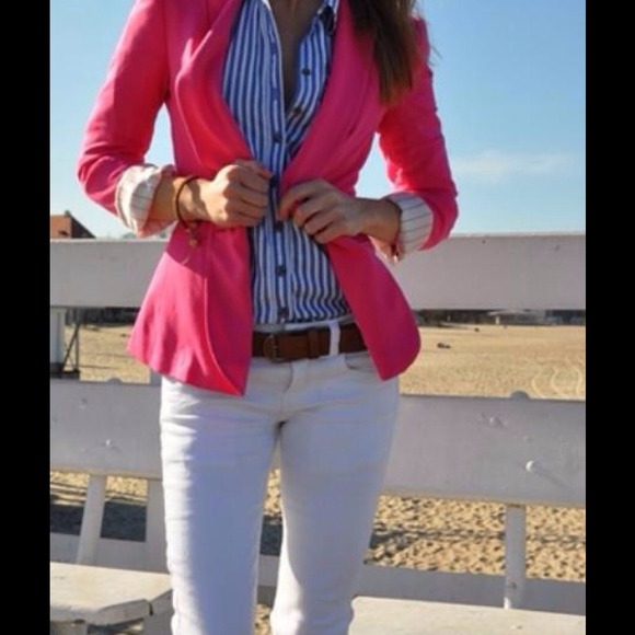 🎉HP🎉Hot pink Zara blazer BNWT
