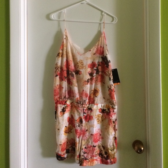 Zara floral romper and zara shift dress size xs