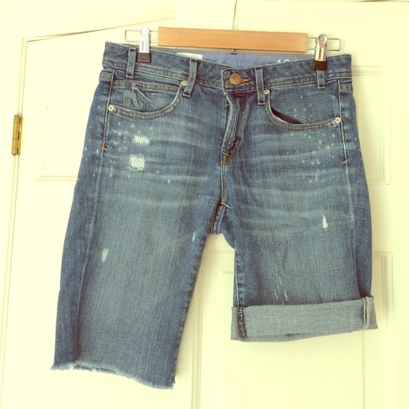 Distressed Gap denim cutoffs/shorts