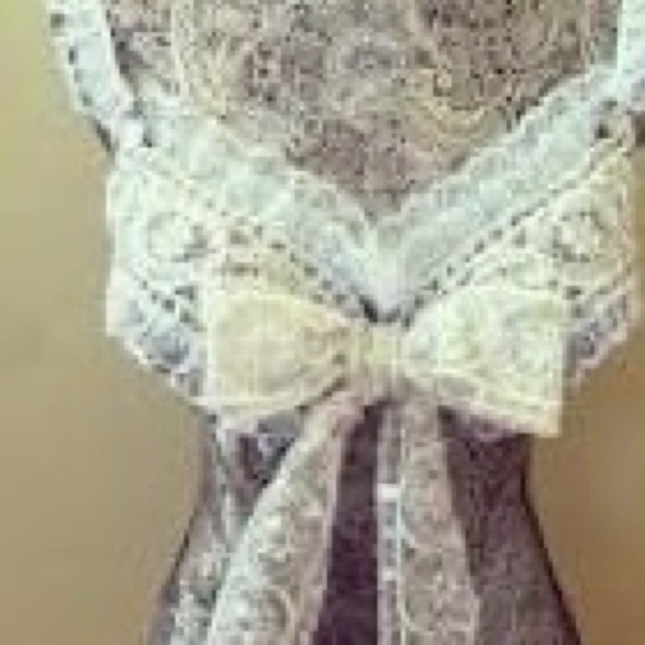 34 D lace top, Victoria's Secret bra