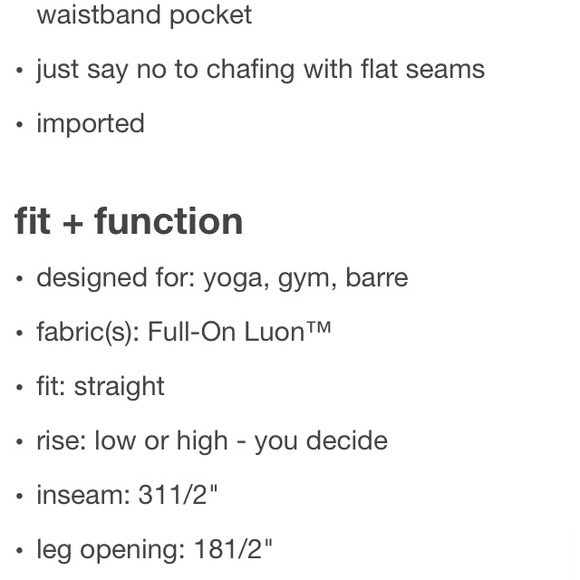 Astro Pant Full-on Luon - Picture 4 of 4