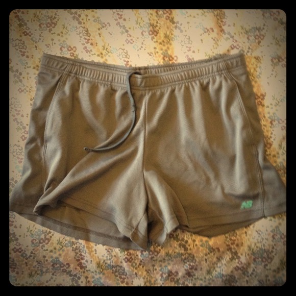 Gray New Balance Running Shorts