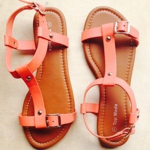 Comfy Coral Sandals at a Steal