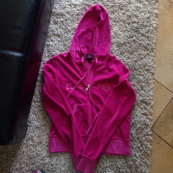 2b Bebe velour jacket size L