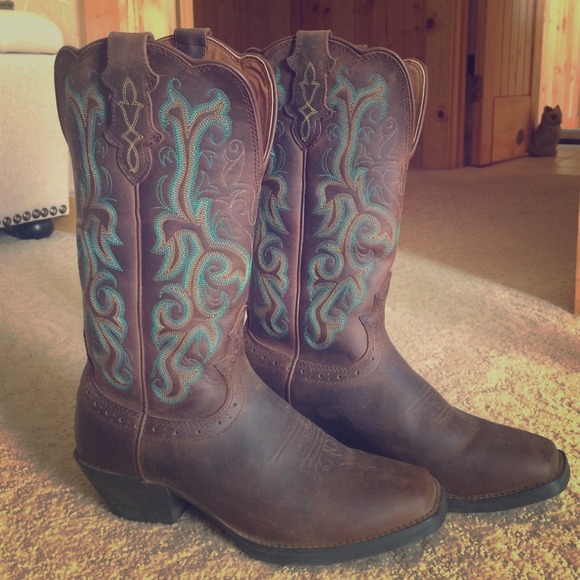 Justin cowgirl boots