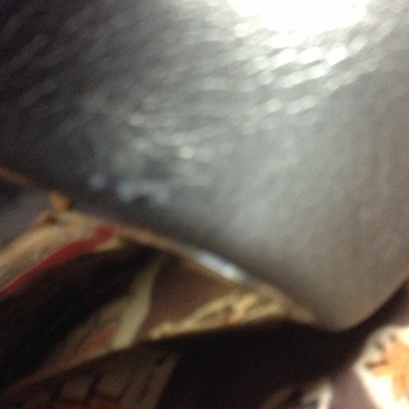 BCBGeneration Golden Leather Beaded Strappy heels - Picture 4 of 4