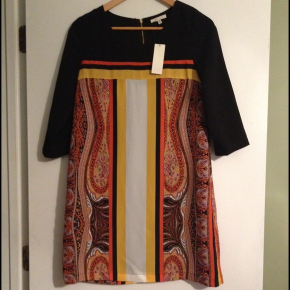 Paisley Shift Dress