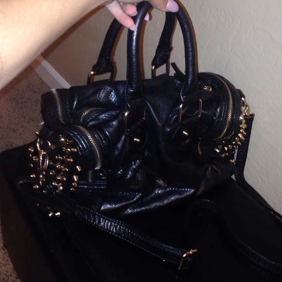 Black purse