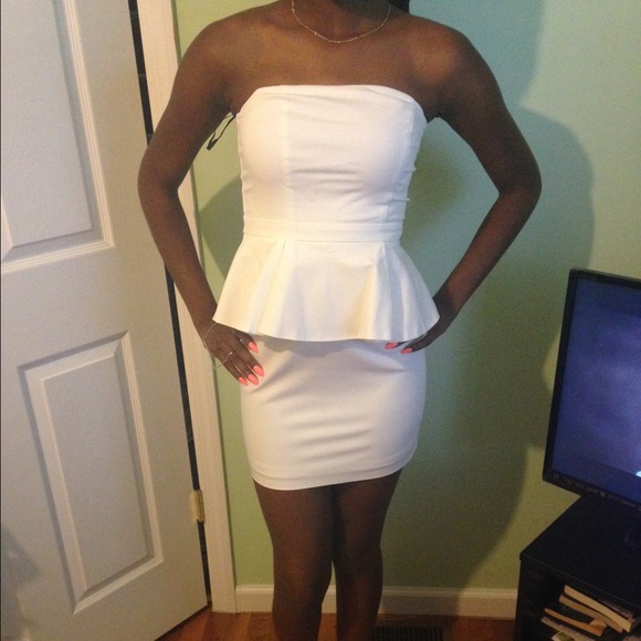sassy white dress!