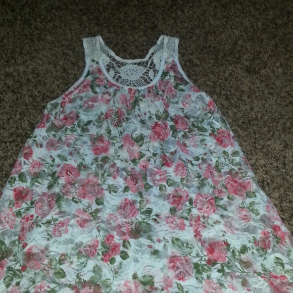 Lace summer top