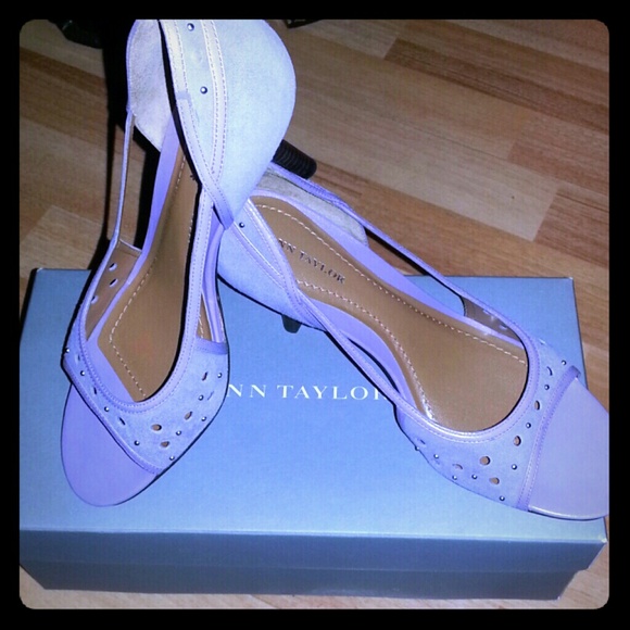 Lilac Ann Taylor heels - Picture 1 of 2