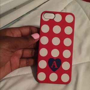"A" phone case
