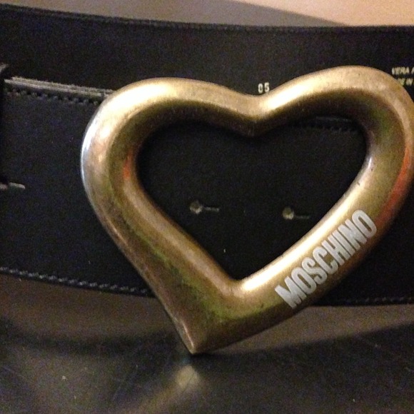 Moschino Heart Belt