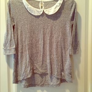 Never worn Abercrombie collared top