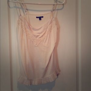 American Eagle Embroidered tank top