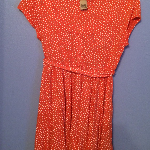 Polka dot summer dress