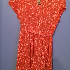 Polka dot summer dress