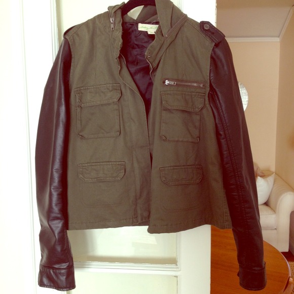 Urban Outfitters Jackets & Blazers - Mixed Media military-style jacket