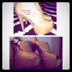 Charlotte russe tan heels
