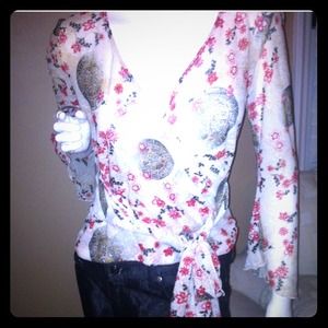 SOLD! Bundle of 2 wrap shirts