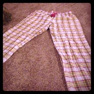 Pajama bottoms. Has pockets