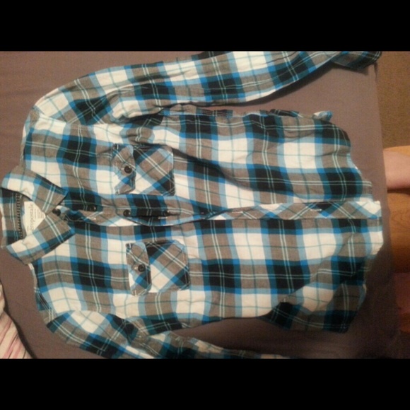 Plaid long sleeve.