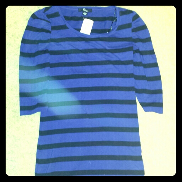 Blue&black stripped dress - Picture 1 of 1