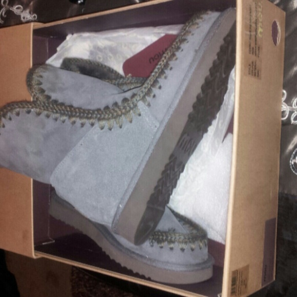 MOU DESIGNER ESKIMO BOOTS INNER WEDGE SIZE 41 - Picture 2 of 4