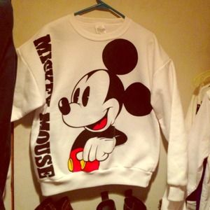 Mickey Mouse crew neck!